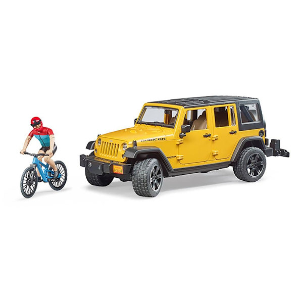 Bruder Urcon Cyklist Jeep Wrangler Guld 3-6 Years