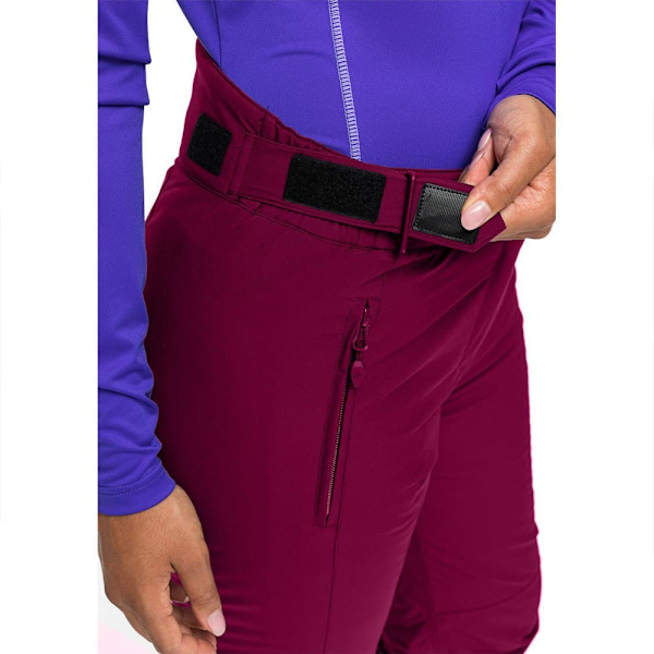 Maier Sports Byxor Vroni Slim Lila L / Regular Kvinna