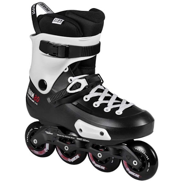 Powerslide Rullskridskor Zoom Pro 80 Vit,Svart EU 37-38