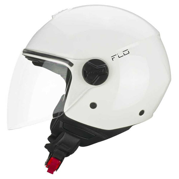Cgm Åben Ansigtshjelm 167a Flo Mono Hvid XS