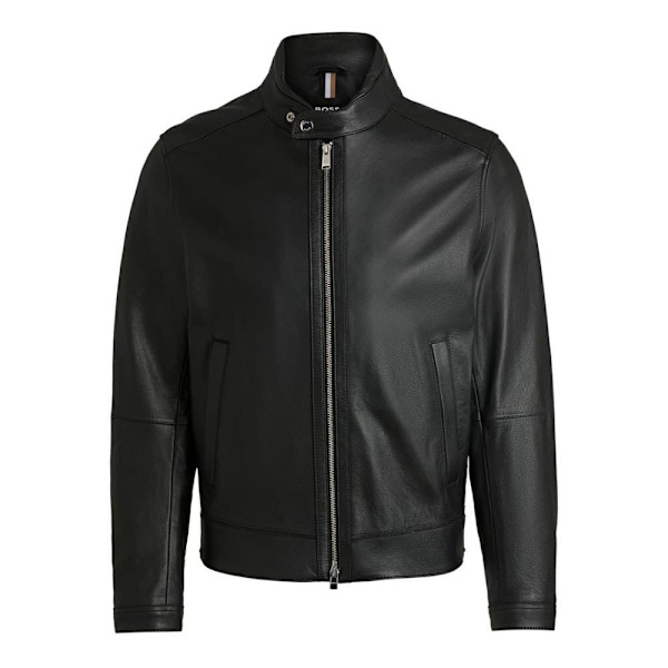 Boss H Mansell2 10257647 Læderjakke Sort 52 Mand
