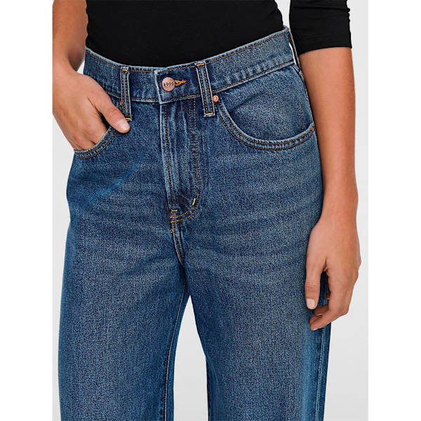Only Jeans Med Høj Talje Hope Ex Wide Blå 32 / 32 Kvinde