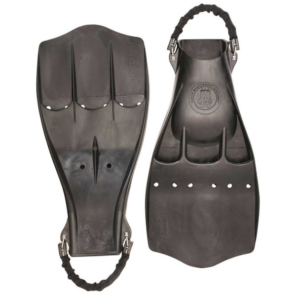 Oms Dykkerfinner Slipstream Sort 2XL
