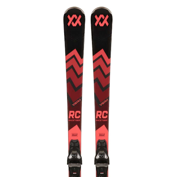 Volkl Racetiger Rc+vmotion 11 Gw Alpint Skidpaket Röd 165