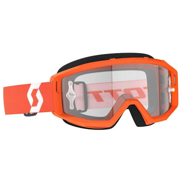 Scott Primal Clear Offroad-glasögon Orange Clear Works/CAT 2