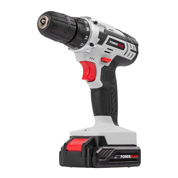 Powerplus Akku Boremaskine Powc1061 16v Søvfarvet