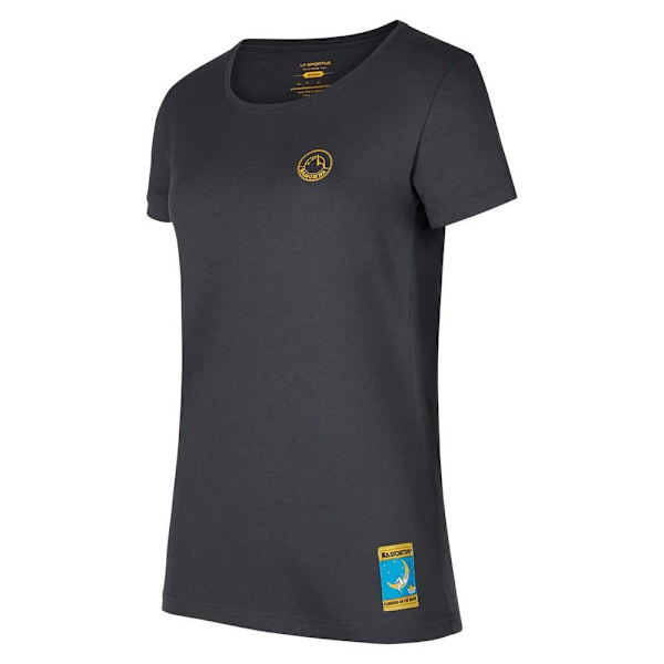 La Sportiva Kortærmet T-shirt Climbing On The Moon Grå L Kvinde