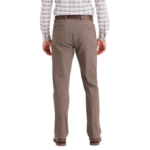Dockers Crafted Khaki Slim Housut Ruskea 31 / 32 Mies