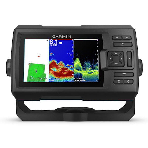 Garmin Med Kartografi Striker Vivid 5cv Sort
