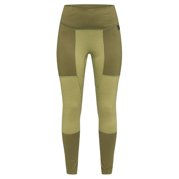 Haglofs Natural Blend Tech Long Johns Trøje Grøn S Kvinde