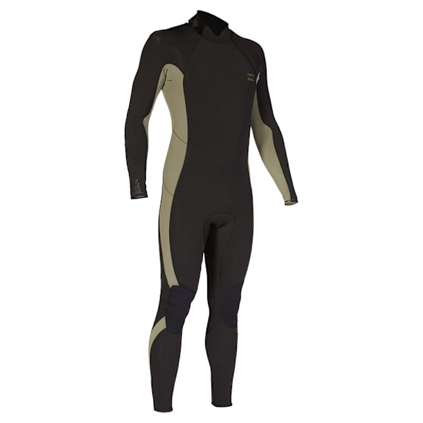 Billabong Langærmet Neoprendragt Med Lynlås Bagpå 5/4 Mm Absolute Sort MS