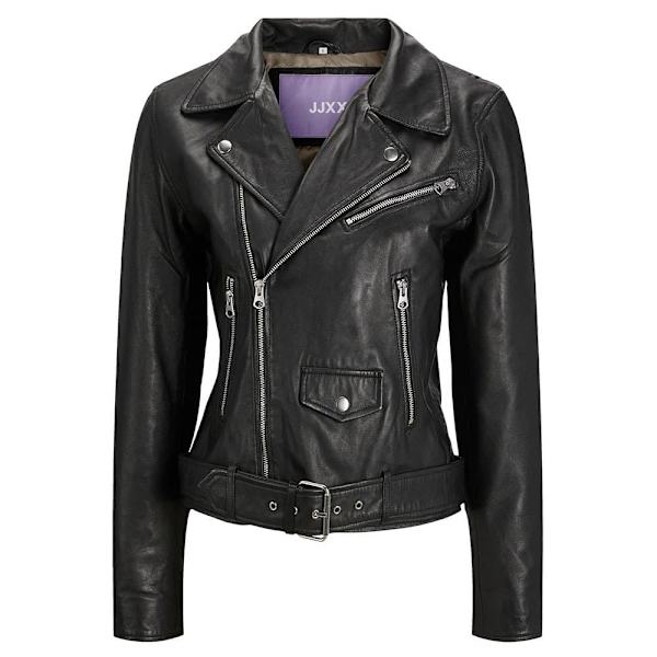 Jack & Jones Läderjacka Calvin Biker Svart XS Kvinna