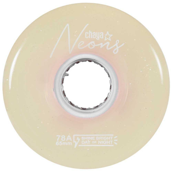 Chaya Neon 4 Units Hvid 65 x 38 mm