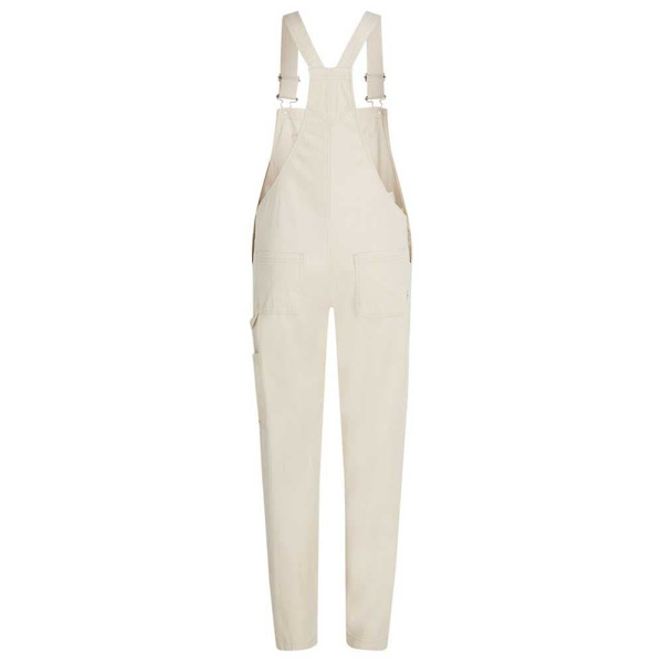 O´neill Twill Dungaree Byxor Beige S Kvinna