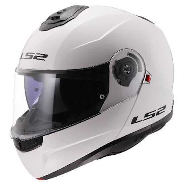 Ls2 Modulær Hjelm Ff908 Strobe Ii Hvid XS