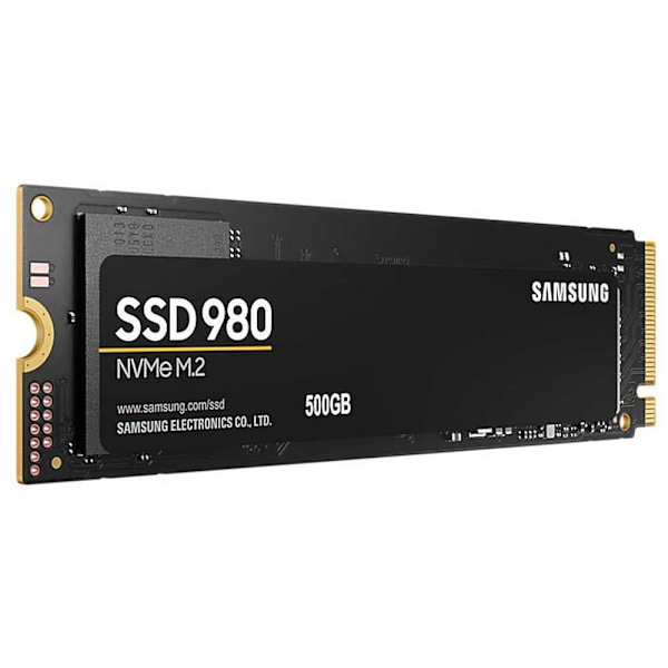 Samsung Nvme Mz-v8v500bw 500 Gb Ssd Hård Kör M.2 Svart