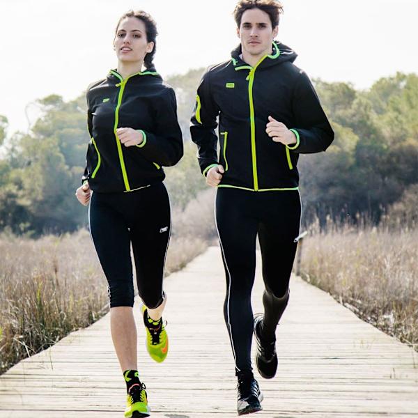 42k Running Jacka Softshell Svart M Kvinna