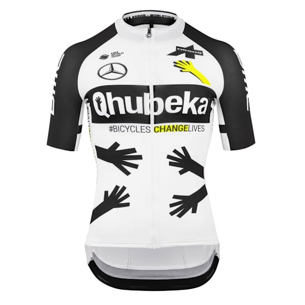 Assos Team Qhubeka 2021 Gt Lyhythihainen Pyöräilypaita Valkoinen S Mies