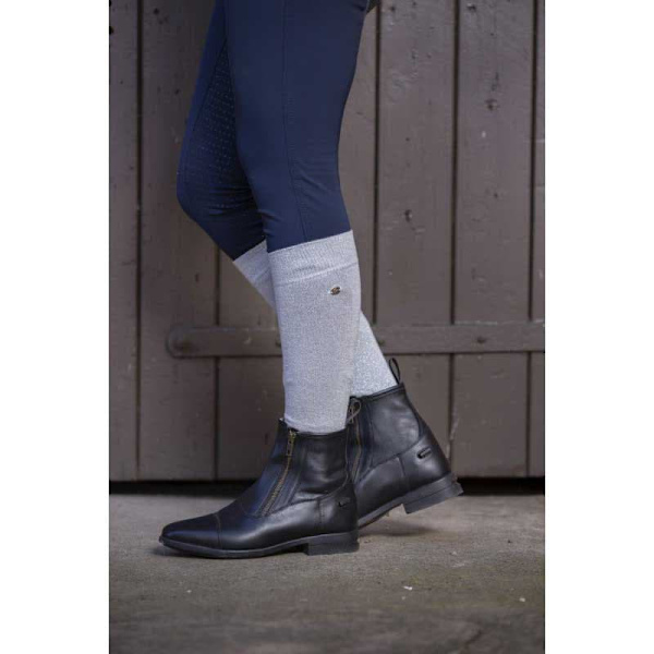 Equitheme Ridstövlar Double Zip Svart EU 41