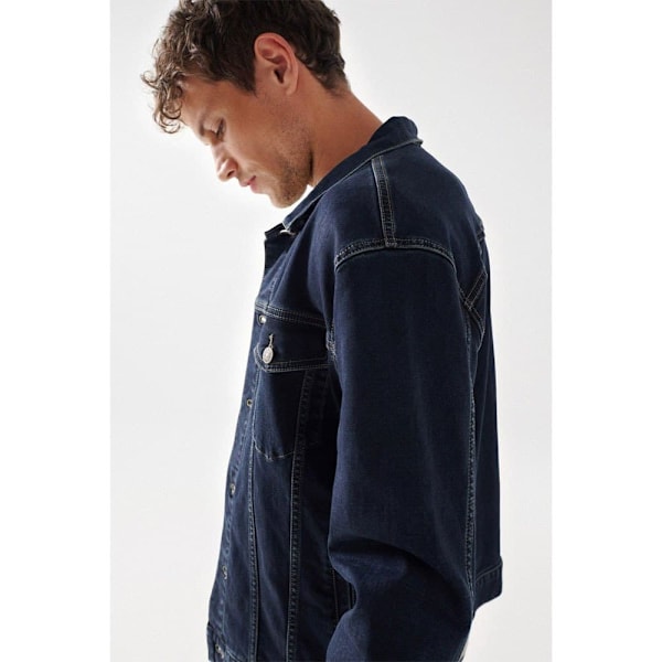 Salsa Jeans Jakke S-activ Regular Fit Blå XL Mand