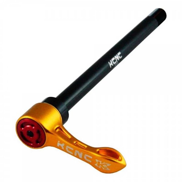 Kcnc Kqr07 Al6061 Pressclick Rock Shox Hurtigudløserspyd Gul 12 mm