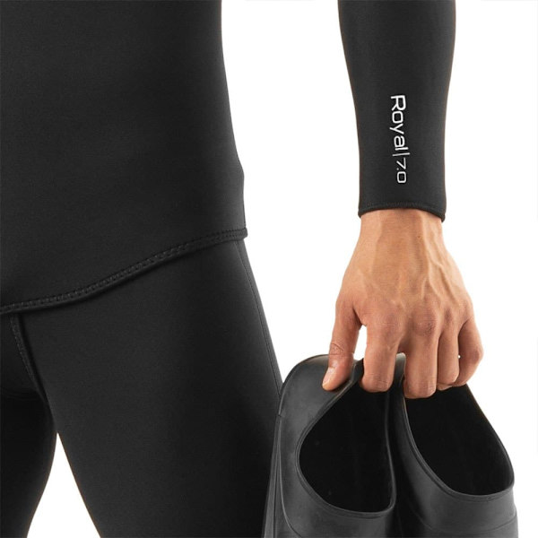 Seacsub Apnea Royal 7 Mm Musta XL