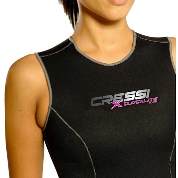Cressi Liivi Nainen Blacklite 3.5 Mm Musta S