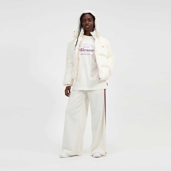 Ellesse Schwimmbad Jacka Vit 6 Kvinna