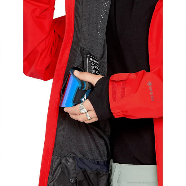 Volcom Dua Insulated Gore-tex Jakke Rød,Orange L Mand