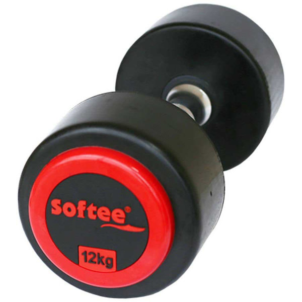 Softee Pro-sport Dumbbell 12kg Musta 12 kg