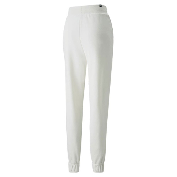 Puma Byxor Ess+ Embroidery High Waist Cl Vit M Kvinna