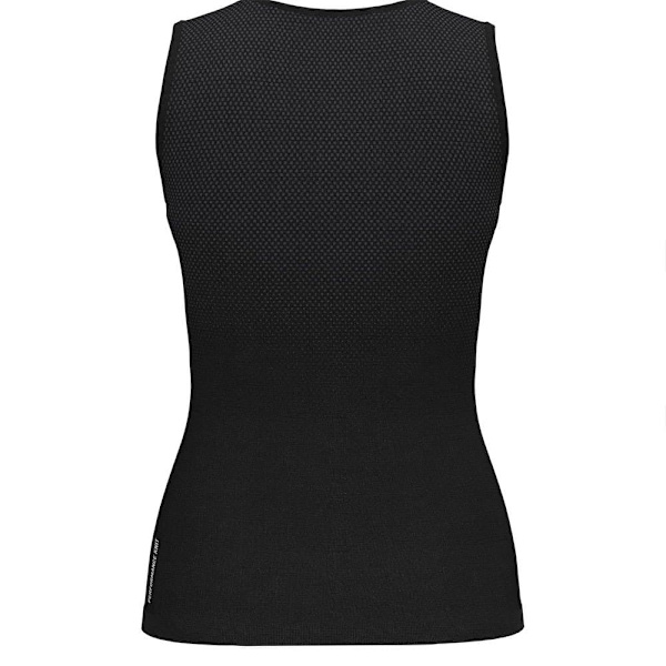 Odlo Crew Performance Light Ærmeløs Baselayer Sort M Kvinde