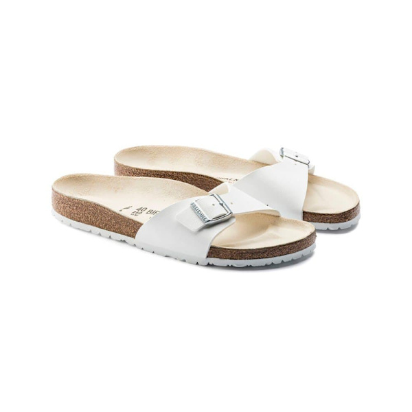Birkenstock Sandaler Madrid Birko-flor Gylden EU 36 Kvinde