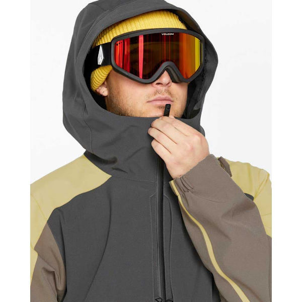 Volcom Brighton Jacka Brun XL Man