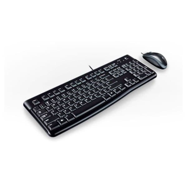 Logitech Mk120 Combo Tastatur Og Mus Sort German QWERTZ