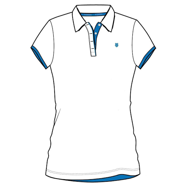 K-swiss Core Team Kortärmad Polotröja  S Kvinna
