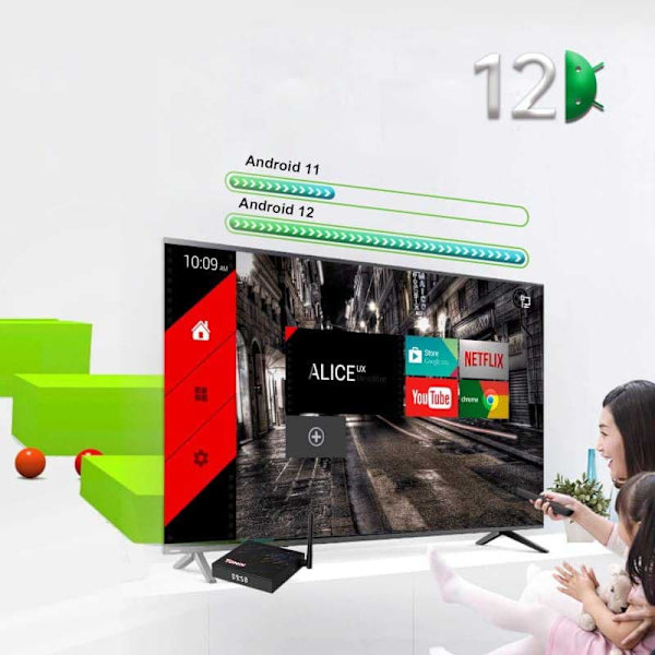 Tanix Tx68 H618 2gb/16gb Android 12 Mediatoistin
