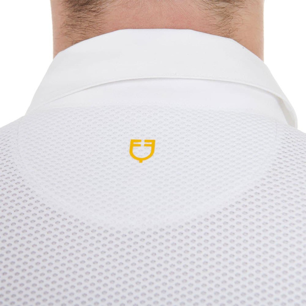 Equestro Jersey Buttons Pikétröja Med Lång ärm Vit XS