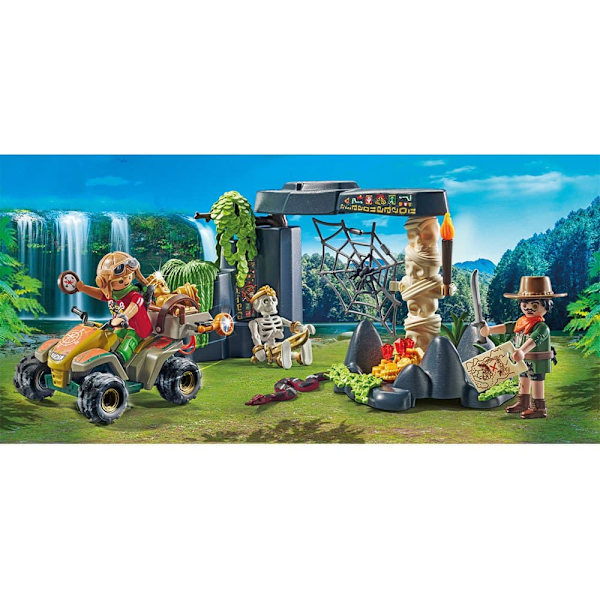 Playmobil Kampagnepakke Skattejagt I Junglens Byggespil