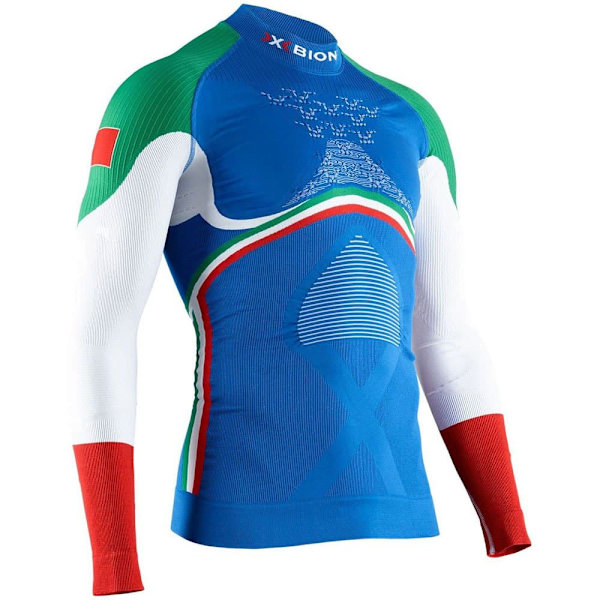 X-bionic Långärmad Basskikt Energy Accumulator 4.0 Patriot Blå S Man