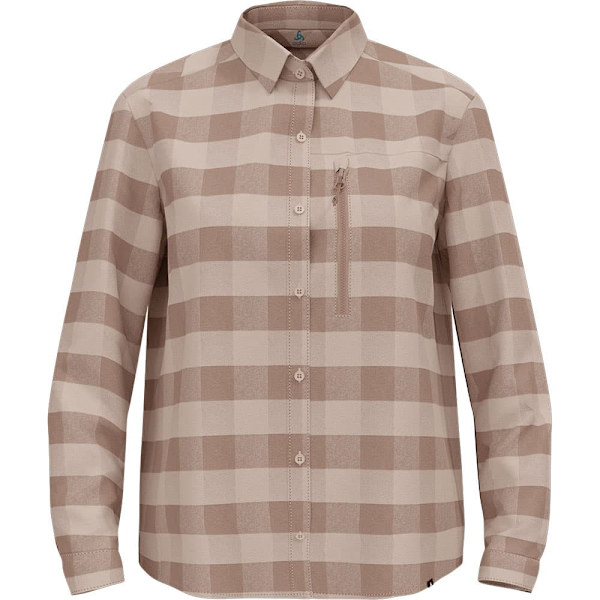 Odlo Essential T-shirt Med Lange ærmer Grå S Kvinde
