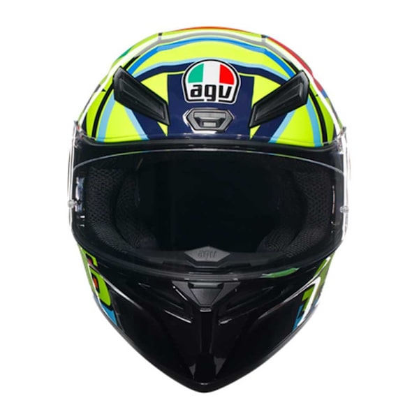 Agv Fuld Ansigtshjelm K1 S E2206 Flerfarvet XS