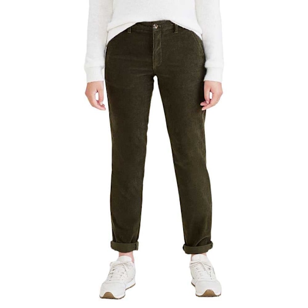 Dockers Chino Bukser Weekend Regular Slim Ankle Fit Grøn 29 / 29 Kvinde