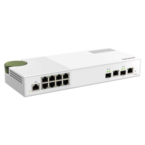 Qnap Växla Qsw-m2108-2c L2 Vit Grå, Vit