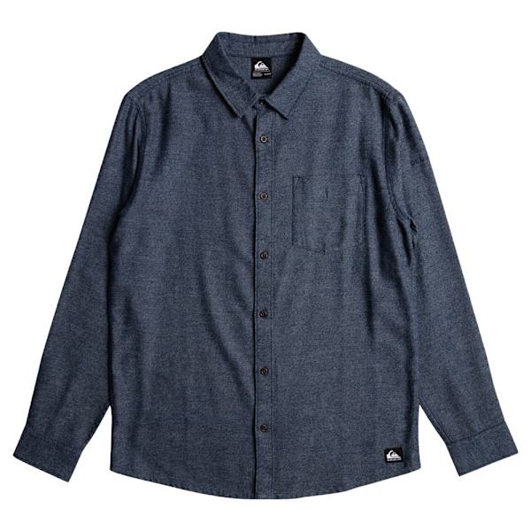 Quiksilver Hooper Bay T-shirt Med Lange ærmer Blå L Mand