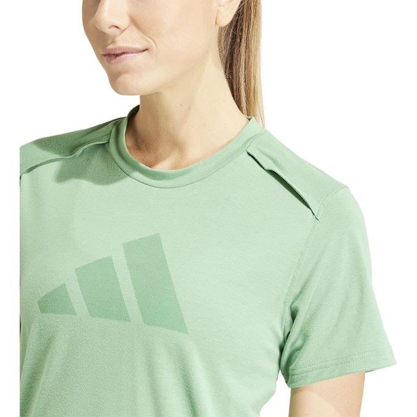 Adidas Lyhythihainen T-paita Power Bl Vihreä XL Nainen