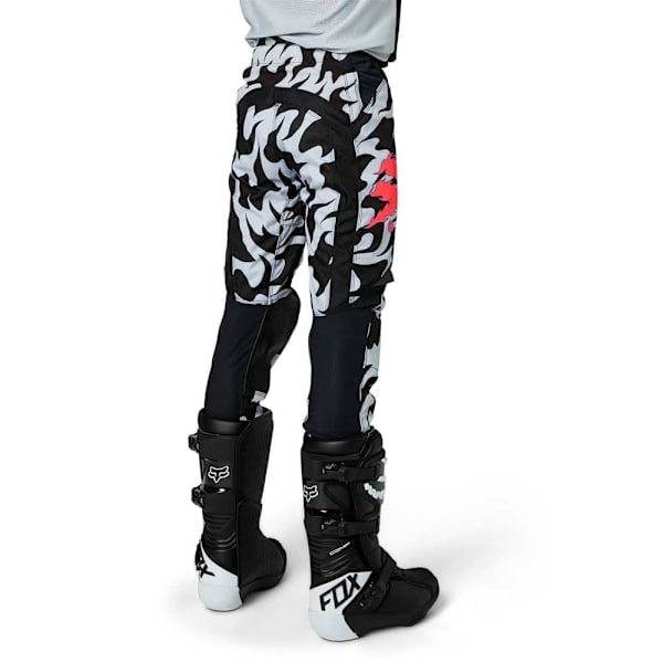 Fox Racing Mx White Label Flame Terrängbyxor Flerfärgad 8 Years Pojke