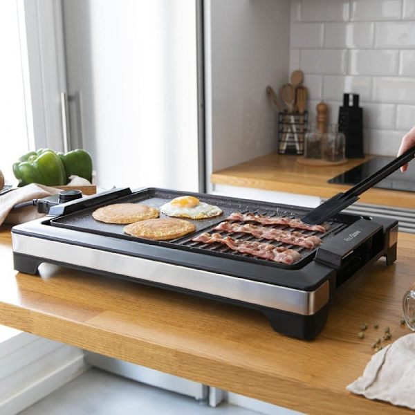 Cecotec Elektrisk Bageplade Tasty&grill 2000 Inox Mixstone Sort One Size / EU Plug