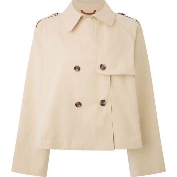 Pepe Jeans Frakke Sheila Beige L Kvinde