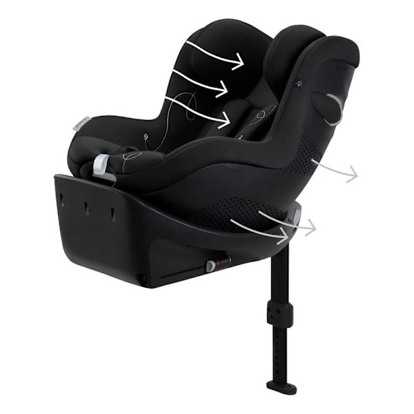 Cybex Sirona Gi I-size Plus Babyautostol Sort